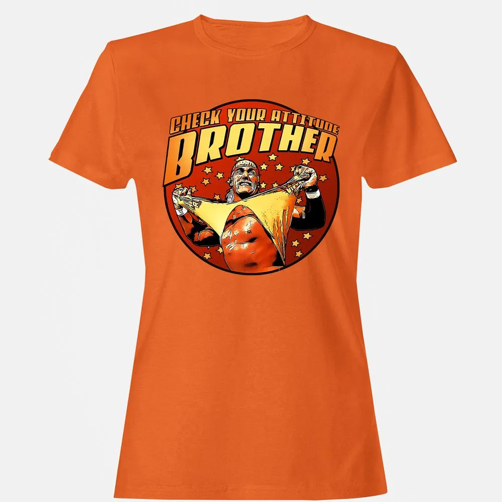 Women's T-Shirt - X8XVJL8N - Orange - 11
