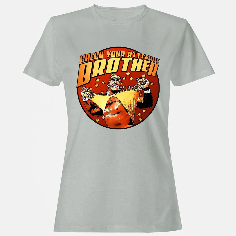 Women's T-Shirt - X8XVJL8N - Ash - 2