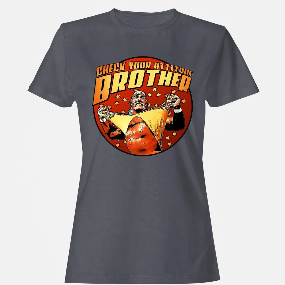 Women's T-Shirt - X8XVJL8N - Dark Heather - 5
