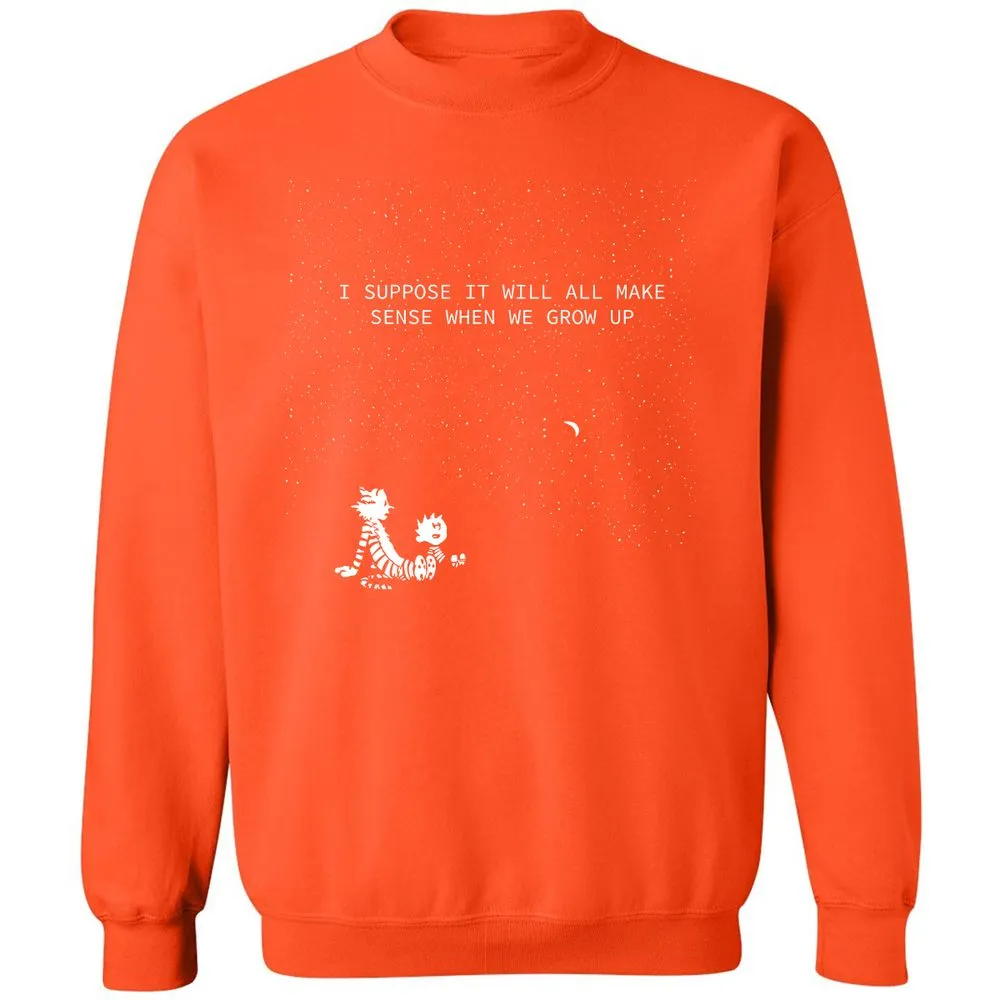 Calvin and Hobbes Stars - Orange - 10