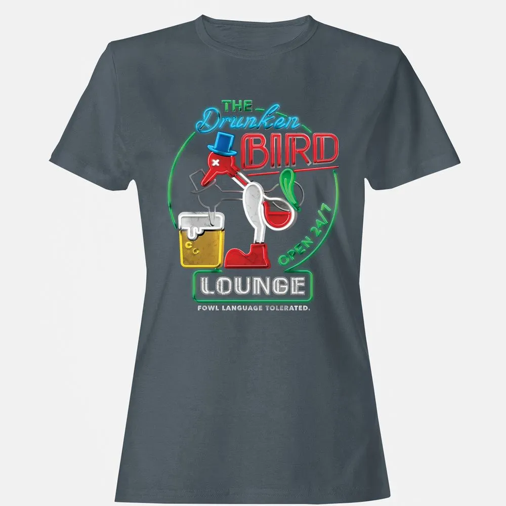 Women's T-Shirt - ZX9Q8BE3 - Charcoal - 3