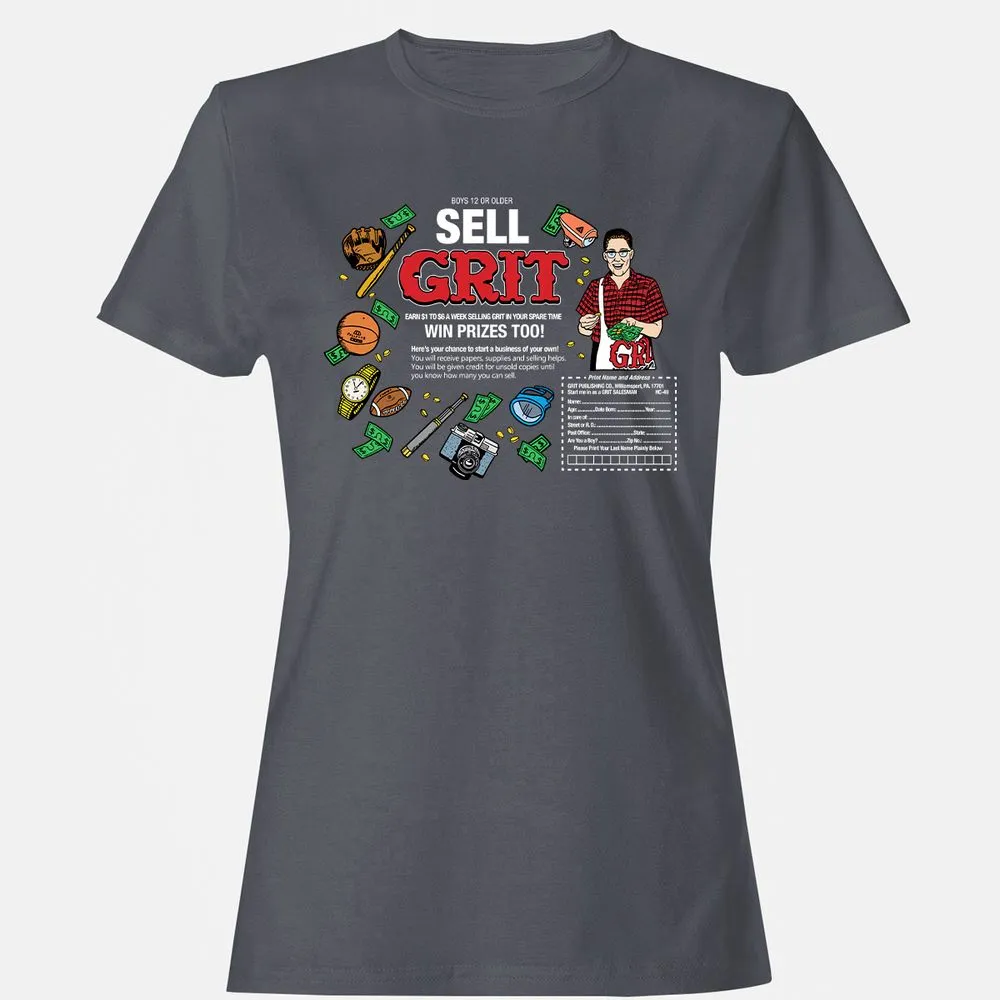 Women's T-Shirt - 277B88NU - Dark Heather - 5