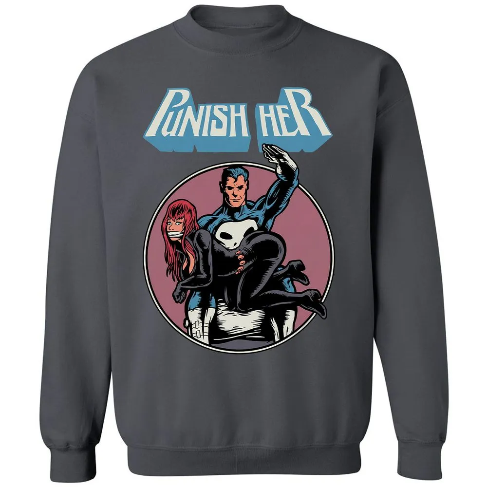 Classic Unisex Sweatshirt - CVKY6Q3D - Charcoal - 7