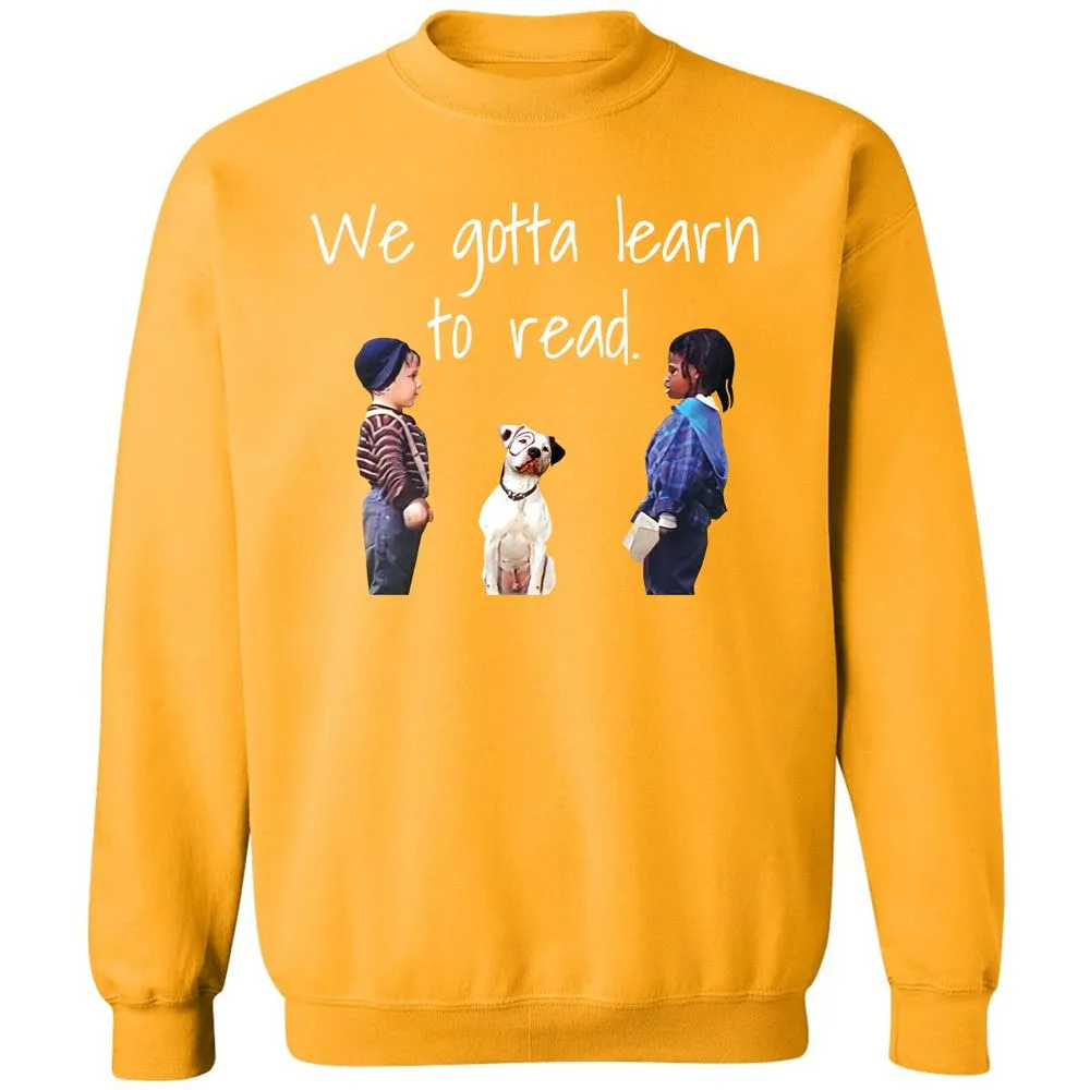 Classic Unisex Sweatshirt - Q67G7XEU - Gold - 11