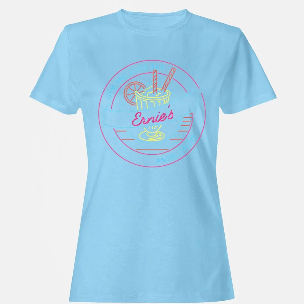Women's T-Shirt - 5XKSLUWJ - Light Blue - 8