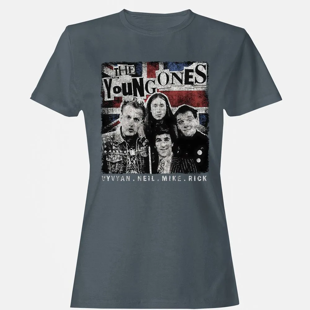 Women's T-Shirt - PN7DXL6Q - Charcoal - 3