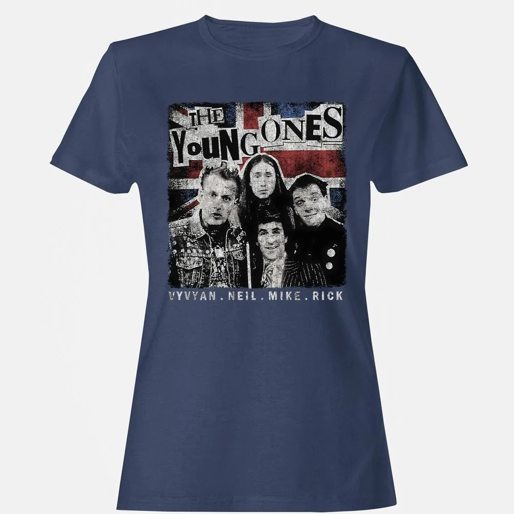Women's T-Shirt - PN7DXL6Q - Navy - 10