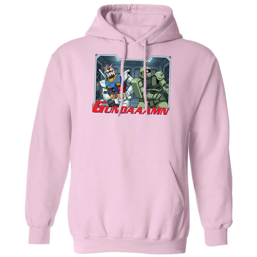 Classic Unisex Hoodie - X62WUP4L - Light Pink - 3