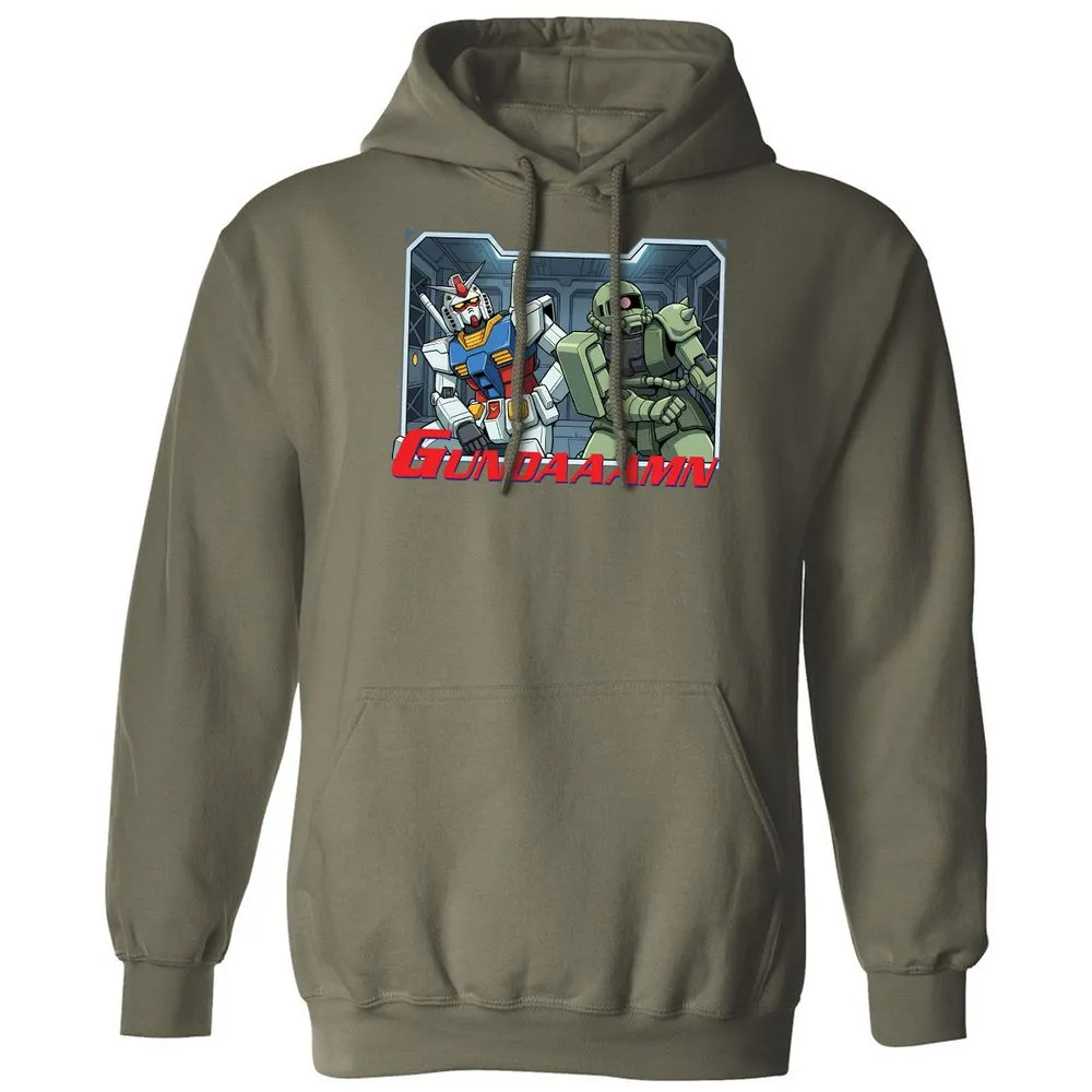 Classic Unisex Hoodie - X62WUP4L - Military Green - 4