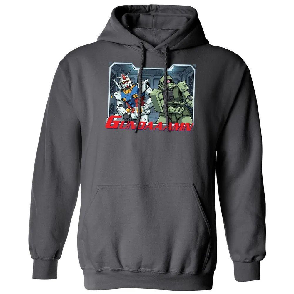 Classic Unisex Hoodie - X62WUP4L - Charcoal - 7