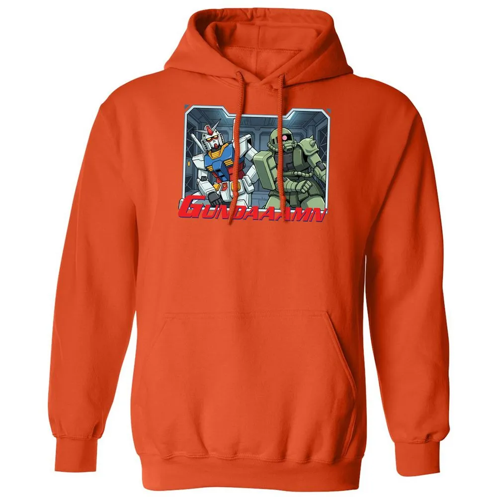 Classic Unisex Hoodie - X62WUP4L - Orange - 10