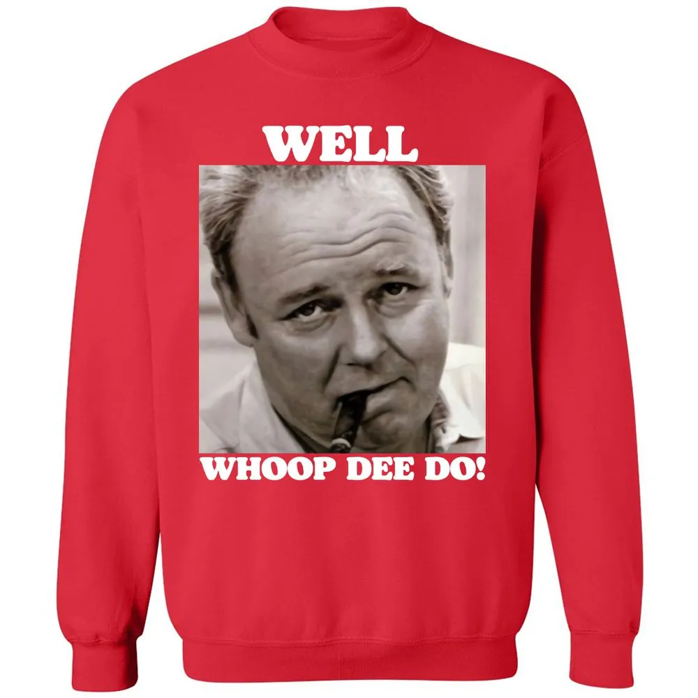 Funny 70s Tv Quote Whoop Dee Do - Red - 5