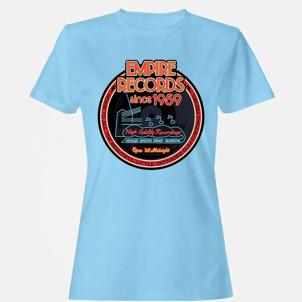 Women's T-Shirt - 7CZQT5XQ - Light Blue - 8