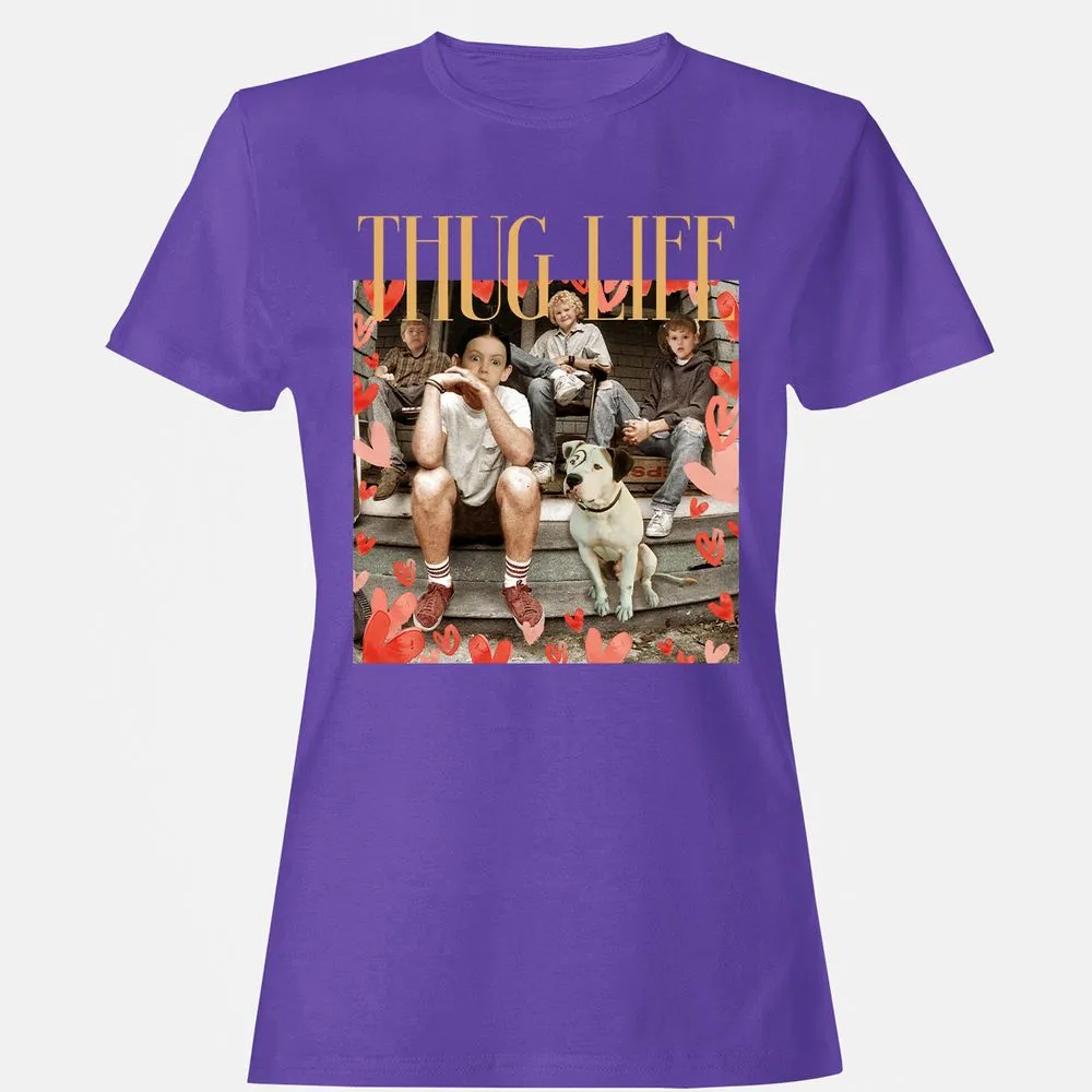 Women's T-Shirt - VQSKMANH - Purple - 12