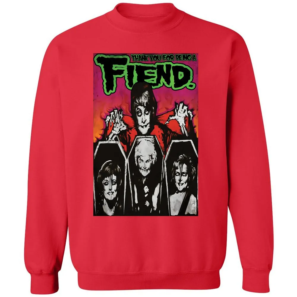 Classic Unisex Sweatshirt - E7VLTM8K - Red - 5