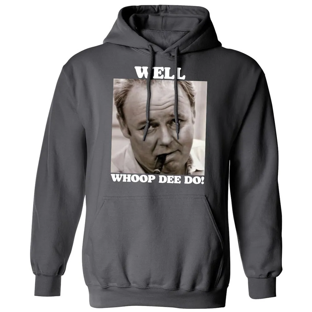 Funny 70s Tv Quote Whoop Dee Do - Charcoal - 7