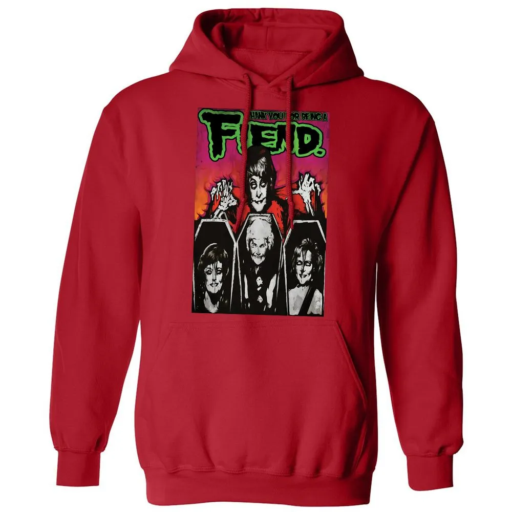 Classic Unisex Hoodie - QPWSYA4R - Red - 5