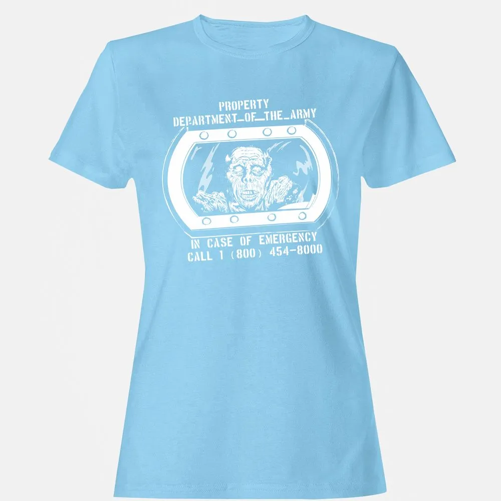 Women's T-Shirt - 5G72WVUJ - Light Blue - 8