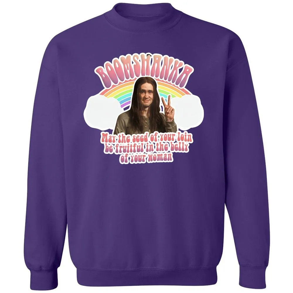 Classic Unisex Sweatshirt - 8JGBQ844 - Purple - 6