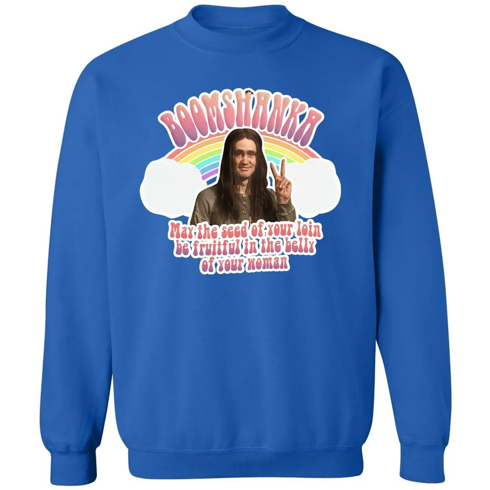 Classic Unisex Sweatshirt - 8JGBQ844 - Royal - 9