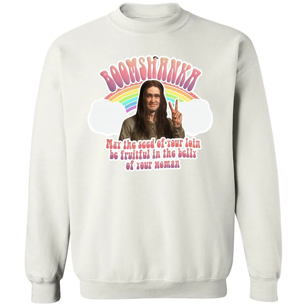 Classic Unisex Sweatshirt - 8JGBQ844 - White - 12