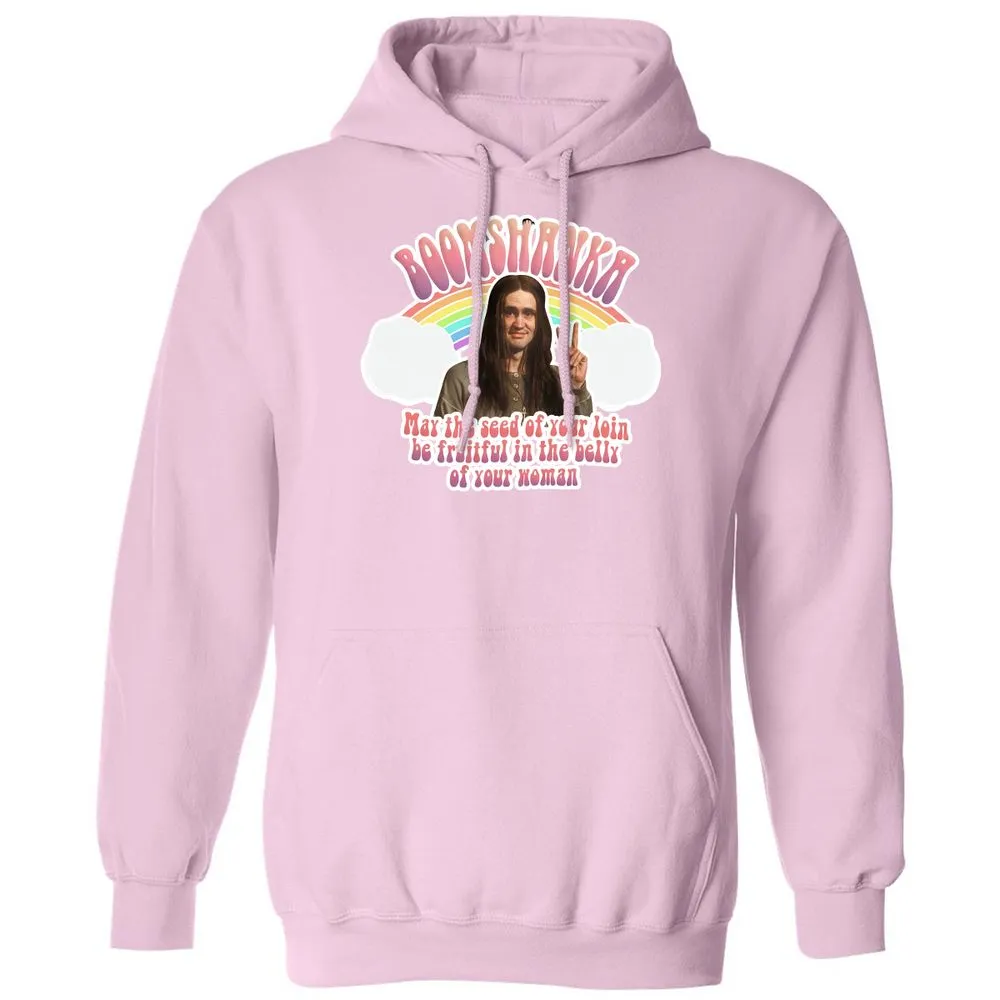 Classic Unisex Hoodie - DCT5VQXF - Light Pink - 3
