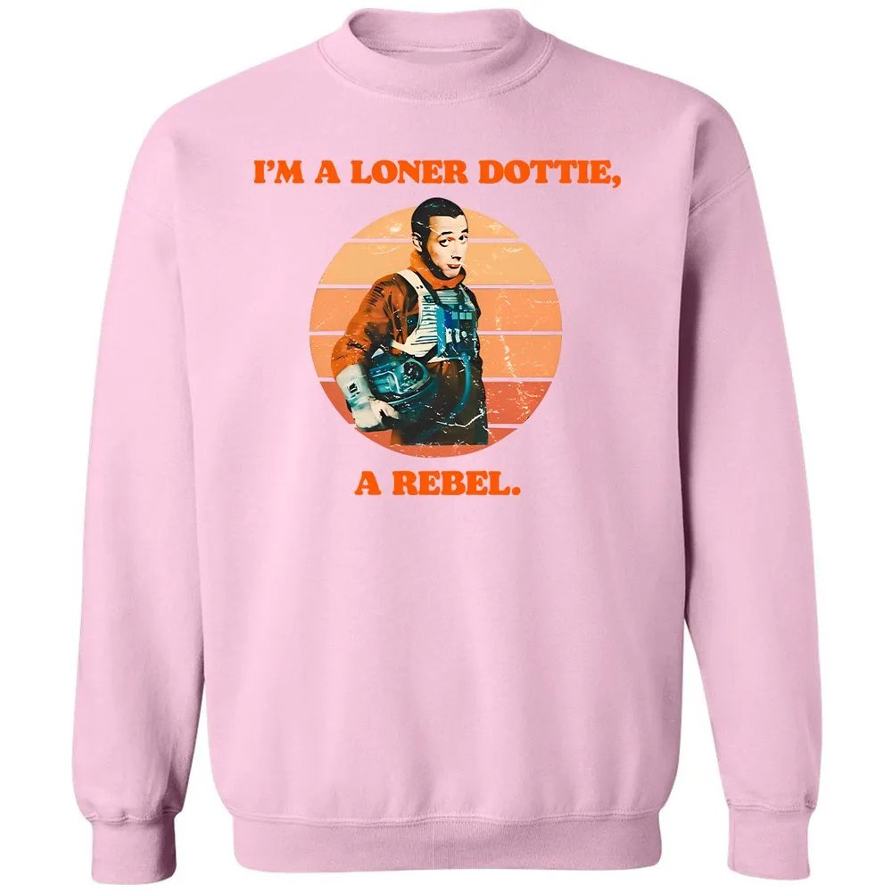 I'm a loner dottie a rebel - Light Pink - 3