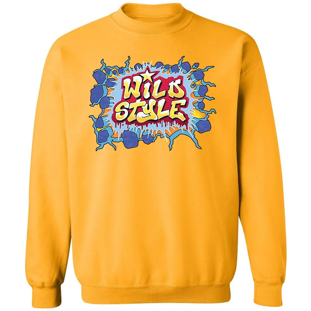 Classic Unisex Sweatshirt - Black - Gold - 11