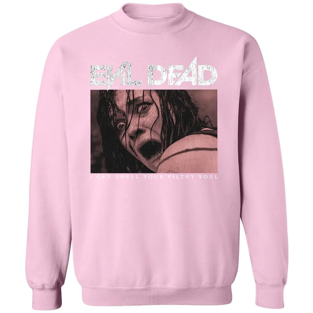 Classic Unisex Sweatshirt - Black - Light Pink - 3