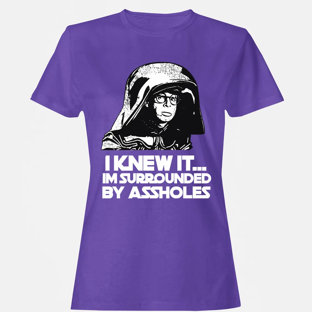 Surrounded By Assholes Women's T-Shirt - 4