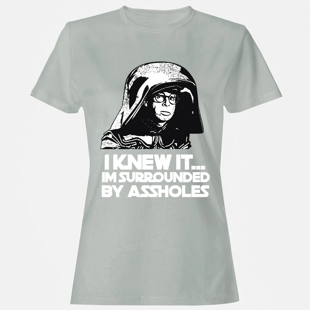 Surrounded By Assholes Women's T-Shirt - 8