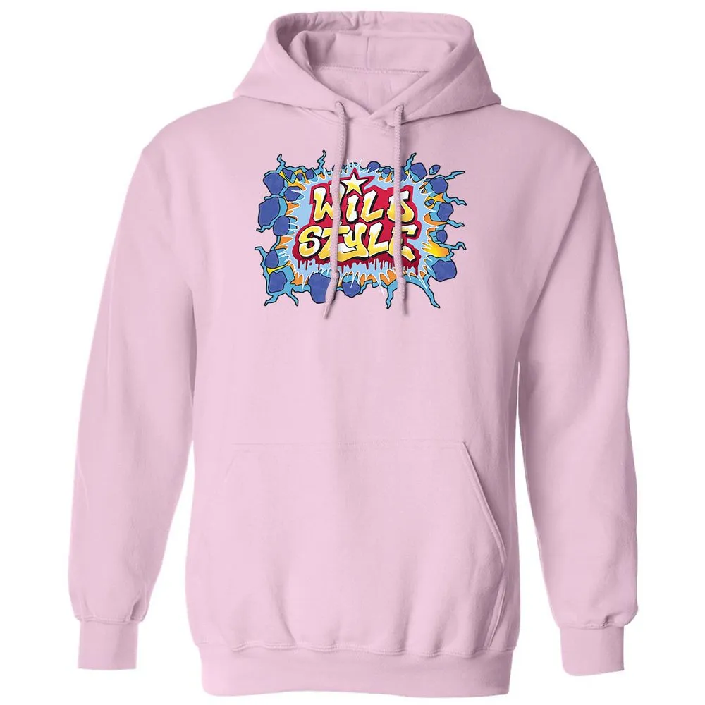 Classic Unisex Hoodie - Black - Light Pink - 3