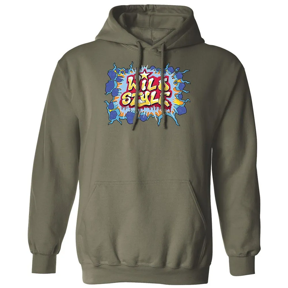 Classic Unisex Hoodie - Black - Military Green - 4