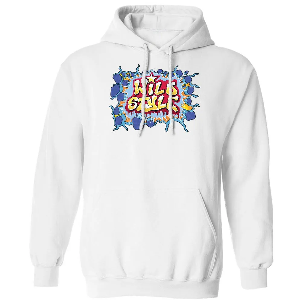Classic Unisex Hoodie - Black - White - 11