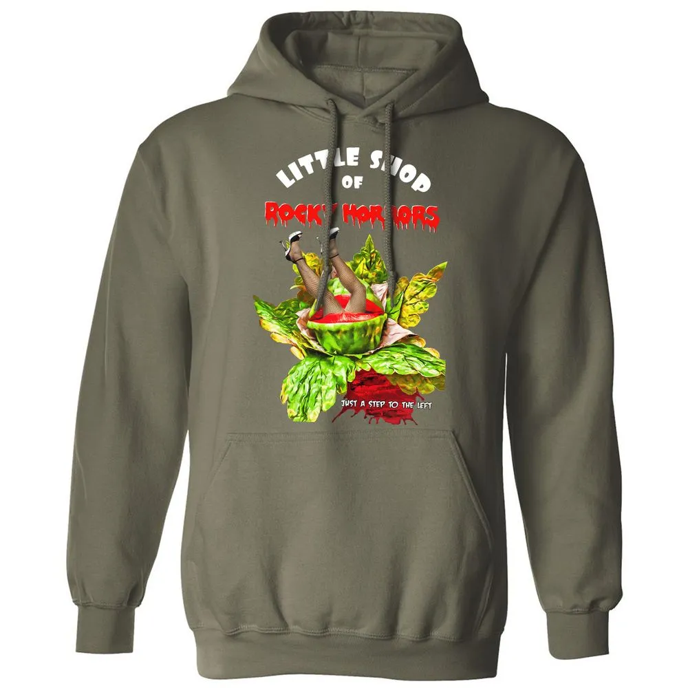 Classic Unisex Hoodie - Black - Military Green - 4
