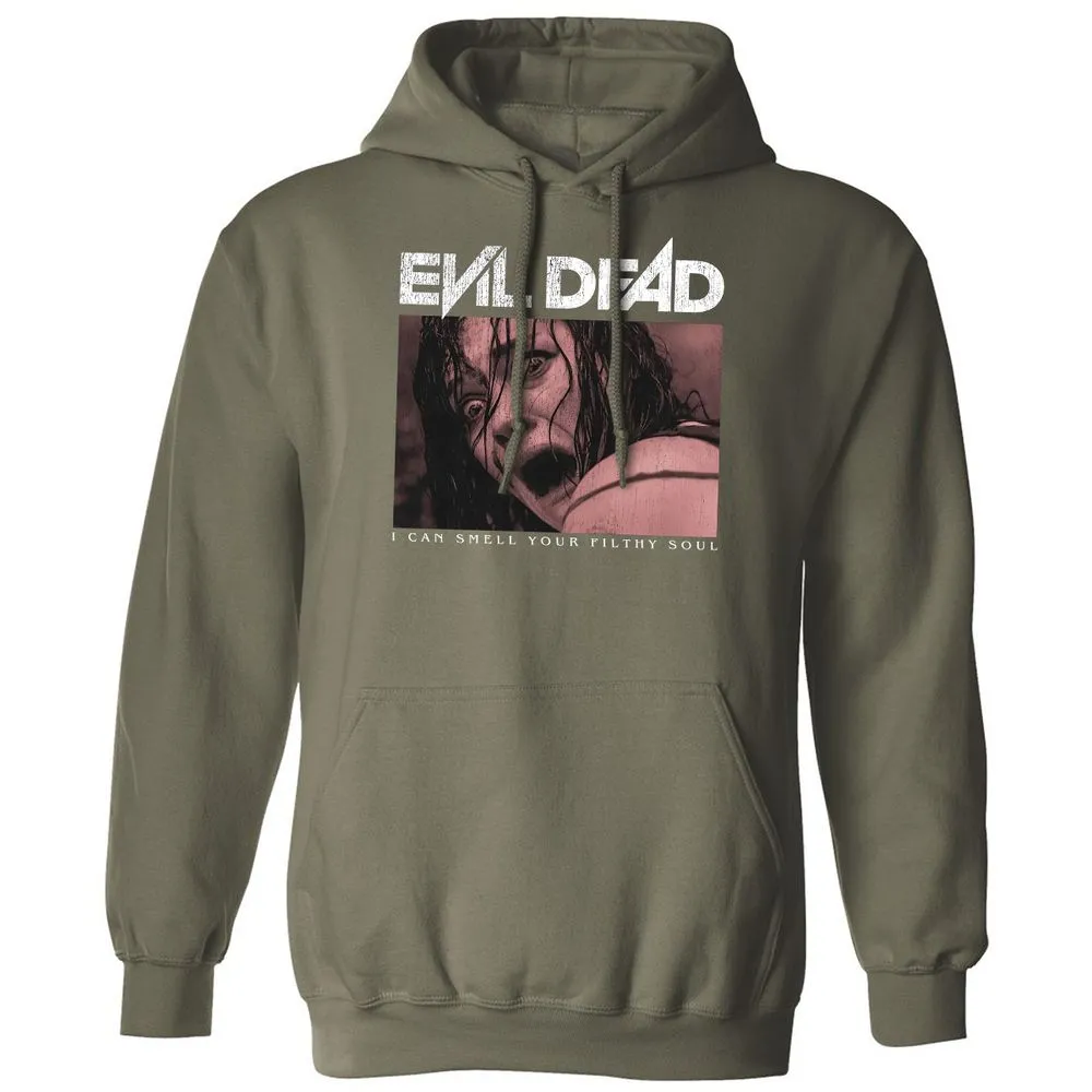 Classic Unisex Hoodie - Black - Military Green - 4