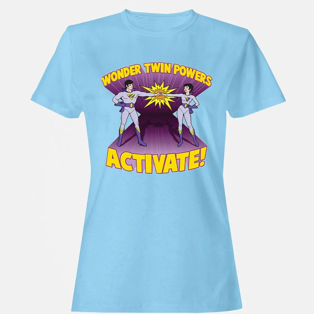 Women's T-Shirt - 6TPF9UF1 - Light Blue - 8