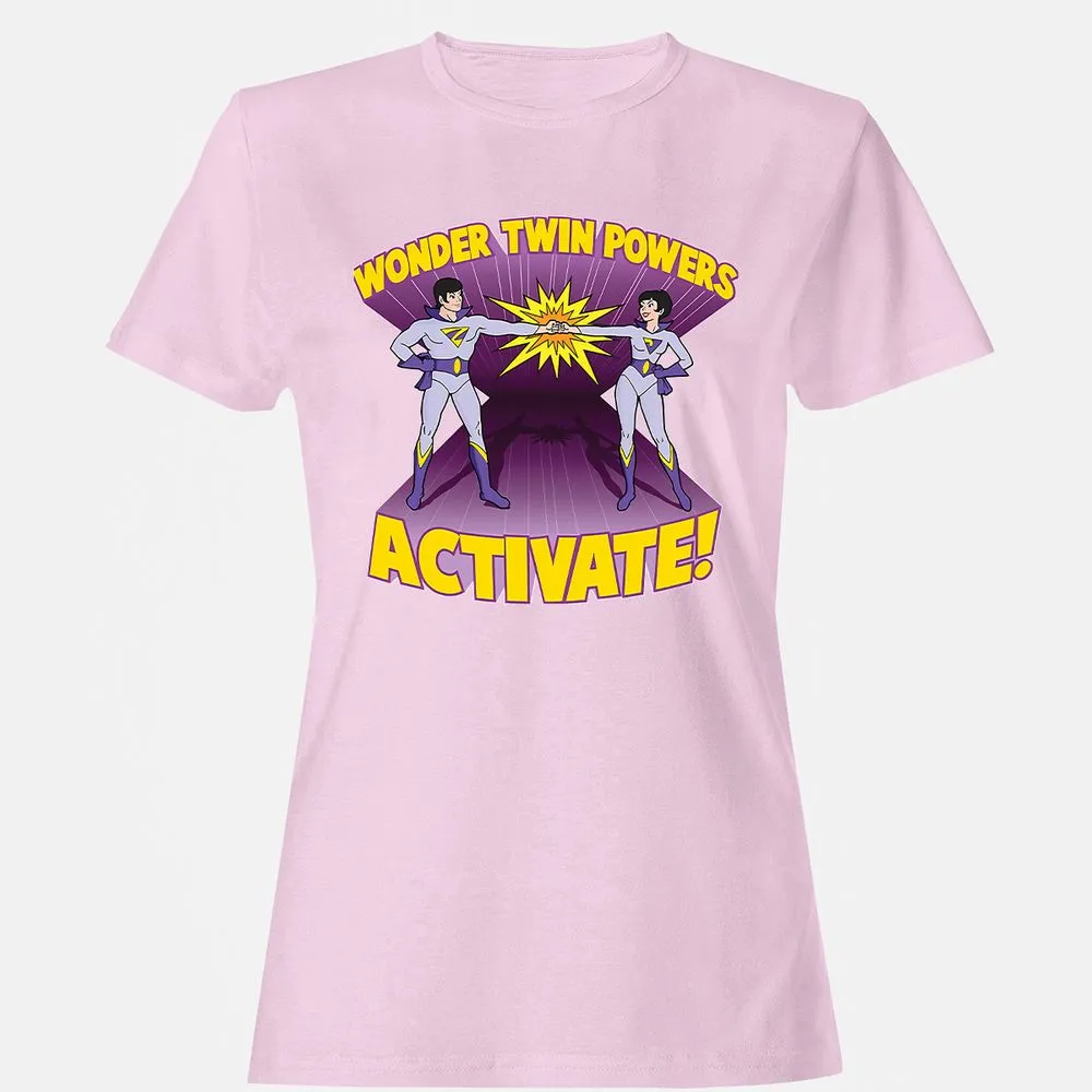 Women's T-Shirt - 6TPF9UF1 - Light Pink - 9