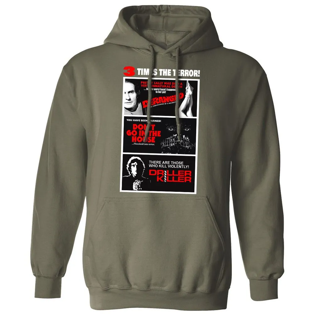 3 Times the Terror - Military Green - 4