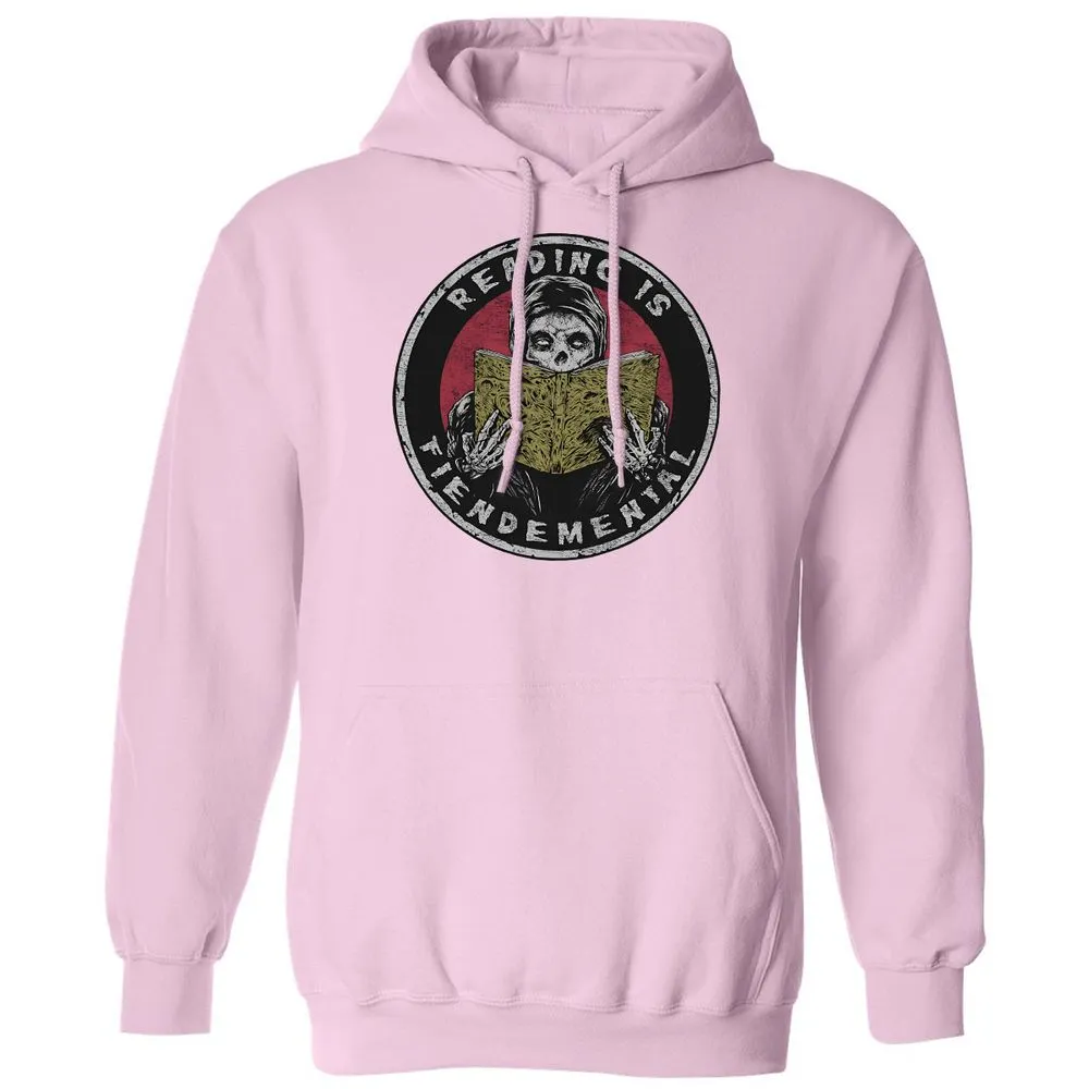 Reading Is Fiendemental - Light Pink - 3