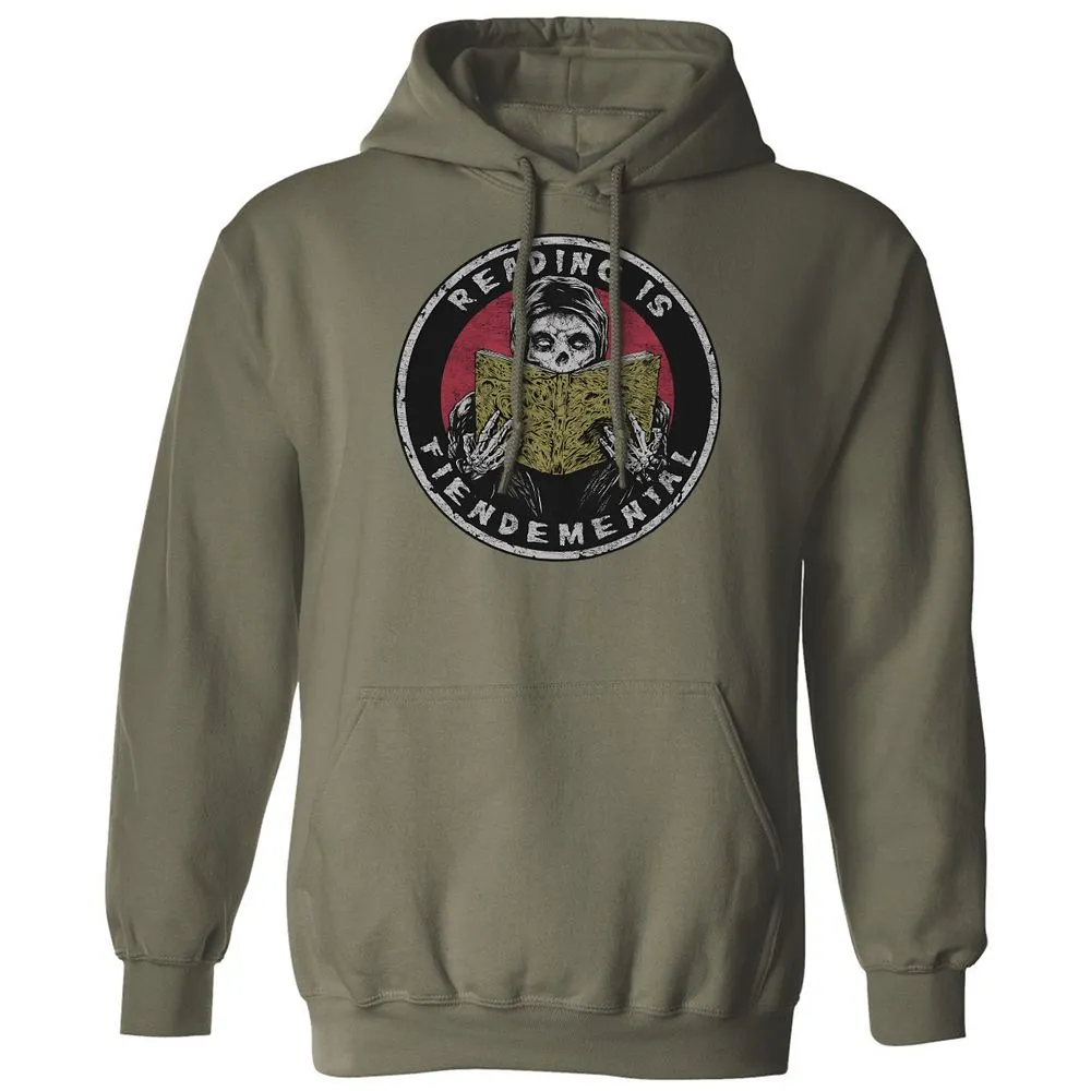 Reading Is Fiendemental - Military Green - 4