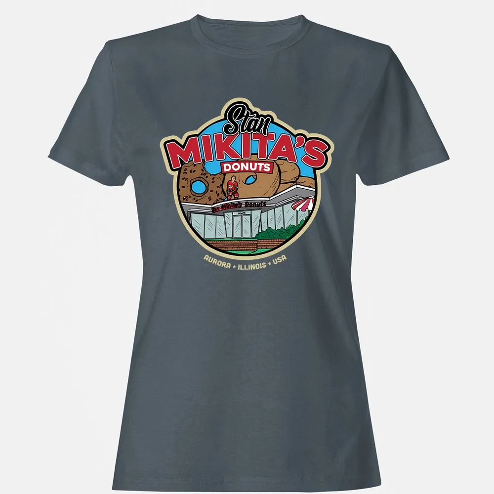 Women's T-Shirt - H3CEQLXD - Charcoal - 3
