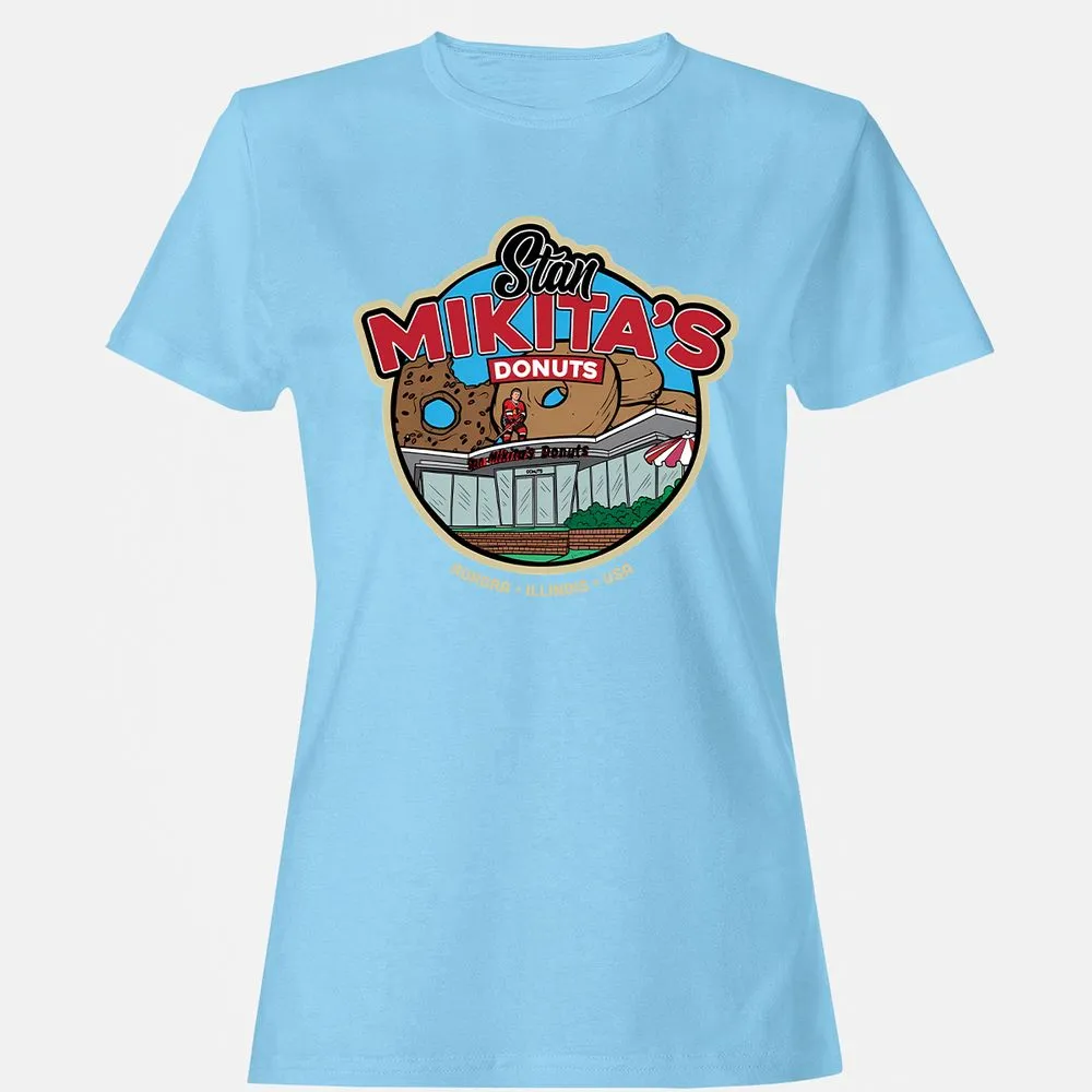Women's T-Shirt - H3CEQLXD - Light Blue - 8