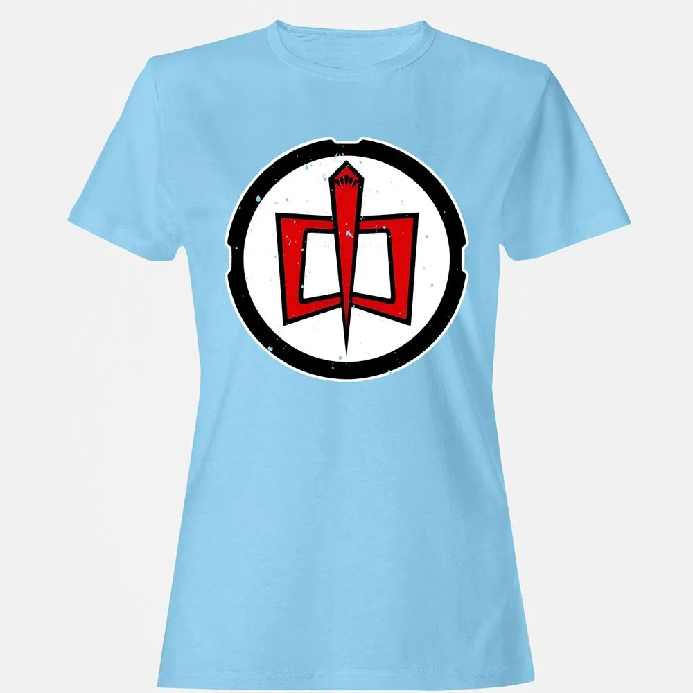 Women's T-Shirt - 2XLDQEVN - Light Blue - 8