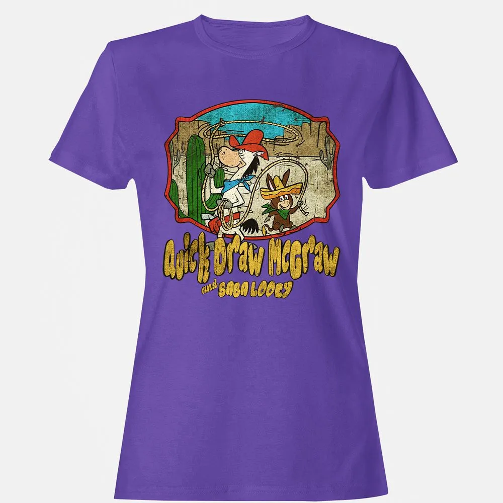 Women's T-Shirt - 97V6STHA - Purple - 12