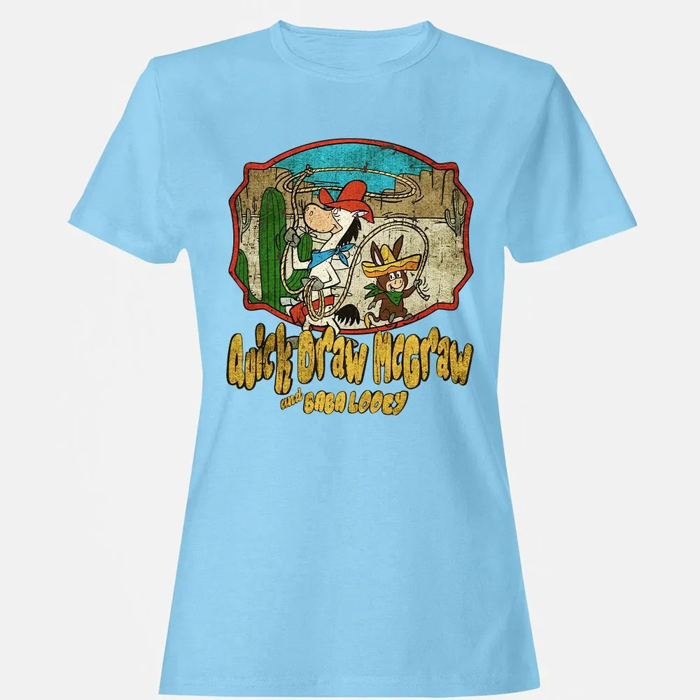 Women's T-Shirt - 97V6STHA - Light Blue - 8