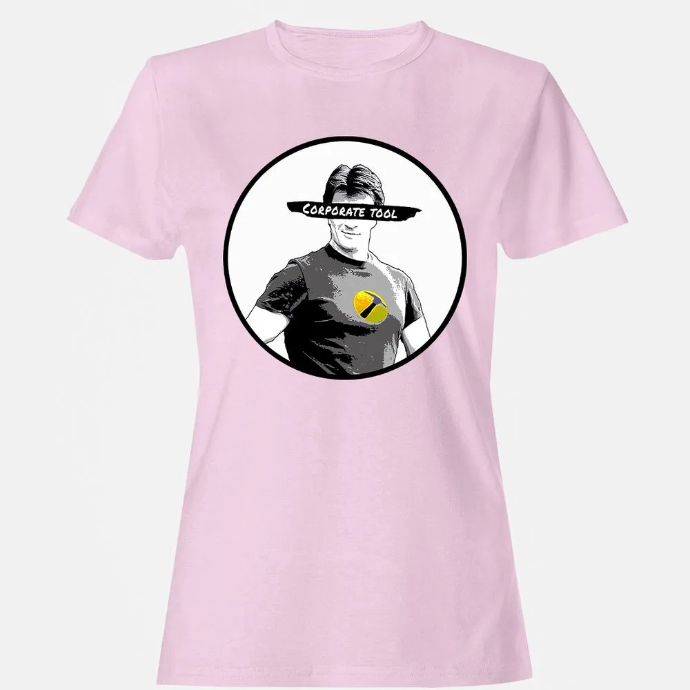 Women's T-Shirt - BQVJZKCU - Light Pink - 9