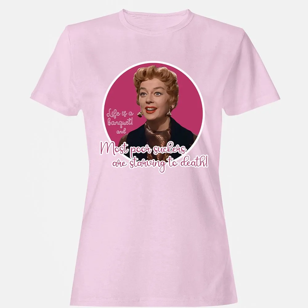 Women's T-Shirt - NQEG9X5W - Light Pink - 9