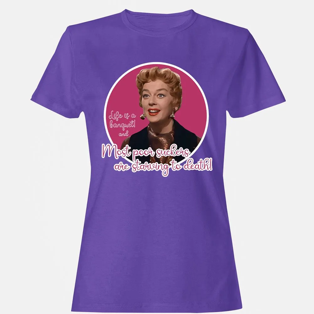 Women's T-Shirt - NQEG9X5W - Purple - 12
