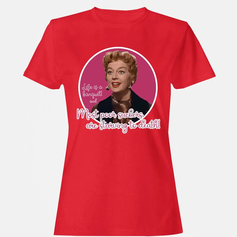 Women's T-Shirt - NQEG9X5W - Red - 13